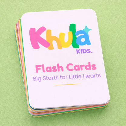 Colours Flash Cards - English