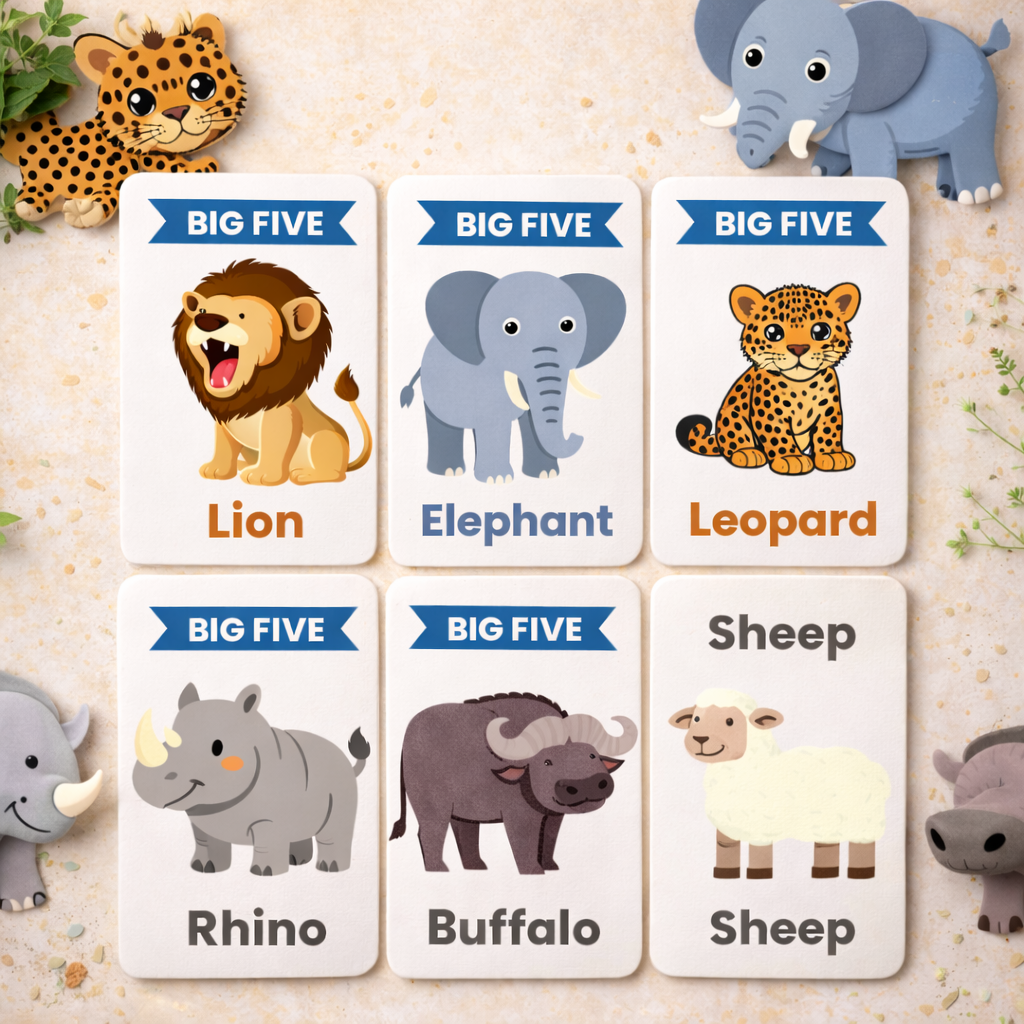 8 Pack Flash Cards Bundle - English