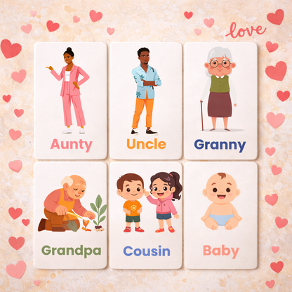 8 Pack Flash Cards Bundle - English
