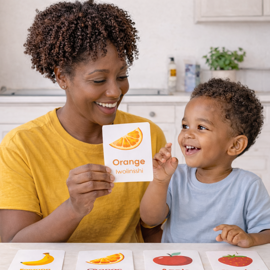 Fruit & Veg Flash Cards - isiZulu