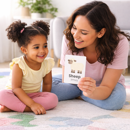 Animals Flash Cards - isiZulu