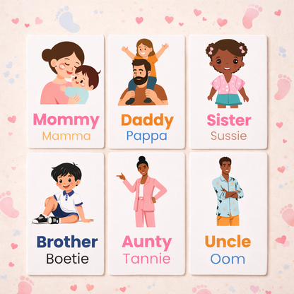 8 Pack Flash Cards Bundle - Afrikaans