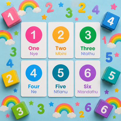 4 Pack Flash Cards Bundle - isiXhosa