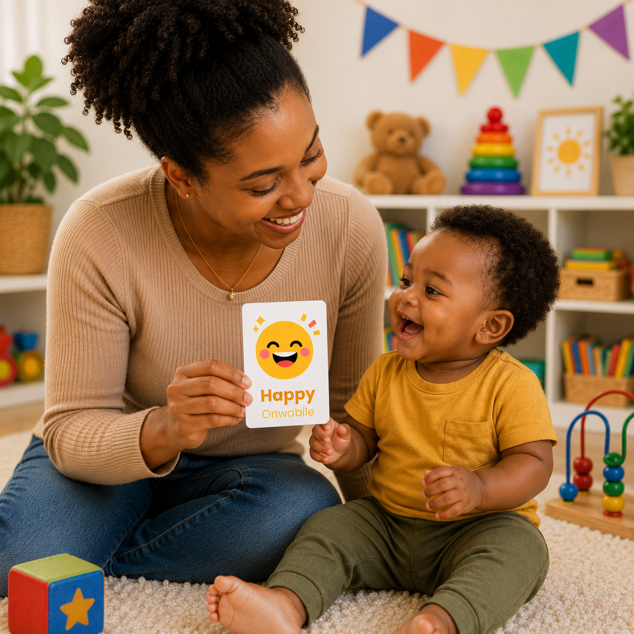 Emotions Flash Cards - isiXhosa