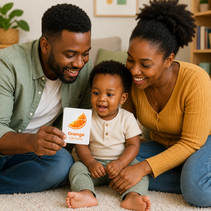 Fruit & Veg Flash Cards - Setswana