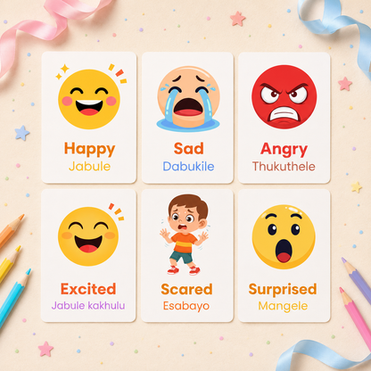 8 Pack Flash Cards Bundle - isiZulu