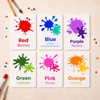 8 Pack Flash Cards Bundle - isiZulu