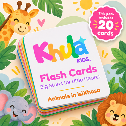 Animals Flash Cards - isiXhosa