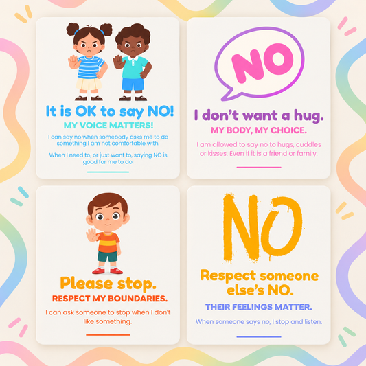 Consent and Boundaries Flash Cards