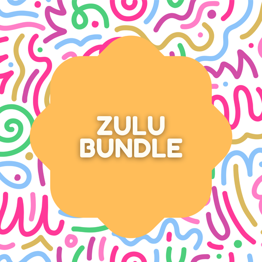 8 Pack Flash Cards Bundle - isiZulu