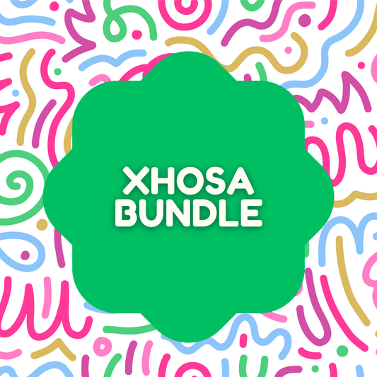 8 Pack Flash Cards Bundle - isiXhosa