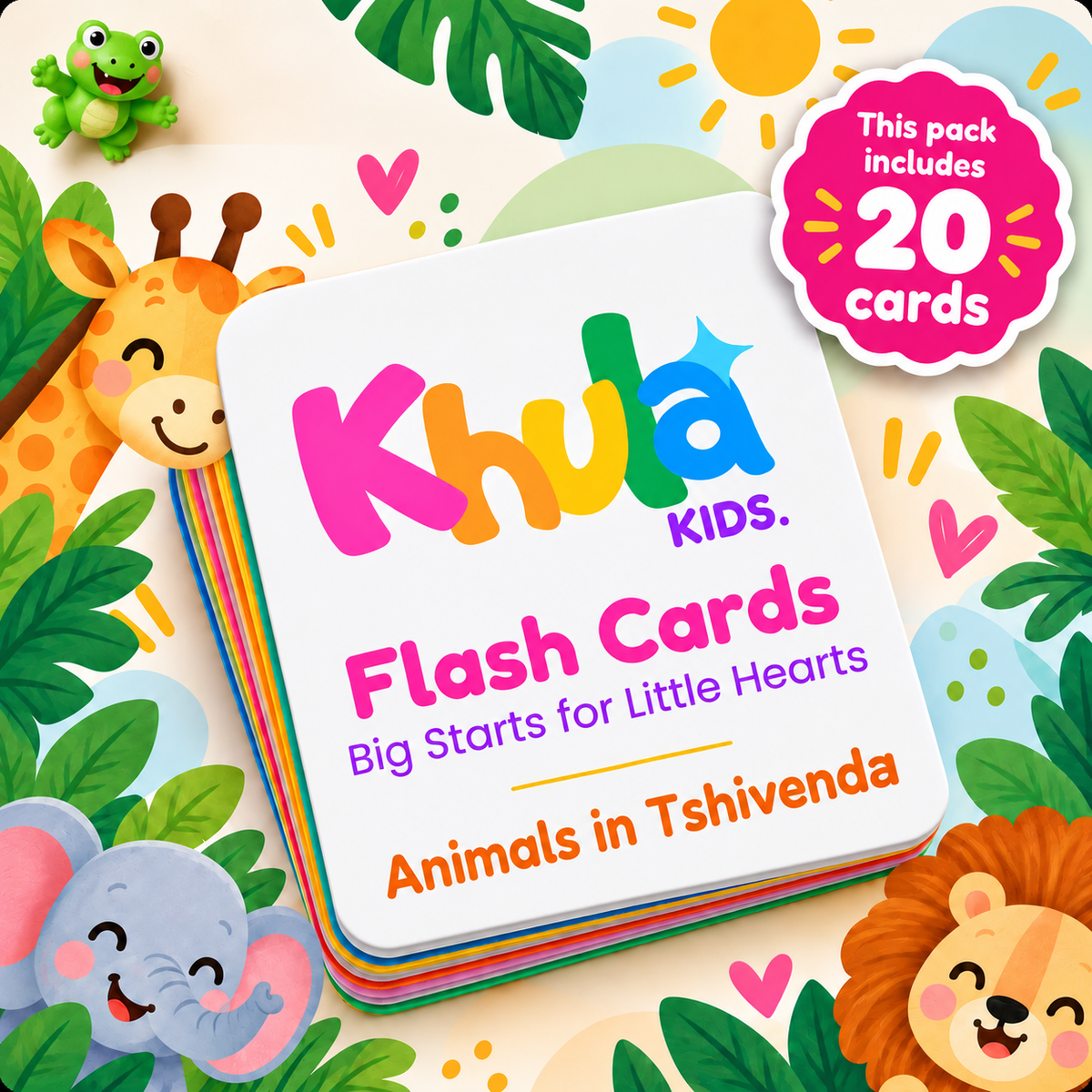 Animals Flash Cards - Tshivenda